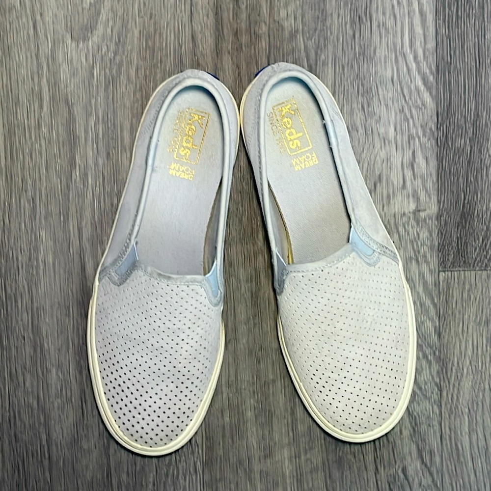 Keds Blue slip on shoes size 7